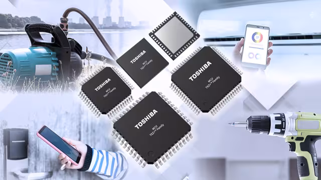 东芝开始量产面向单电机控制应用、搭载Arm® Cortex® M4内核的小型微控制器