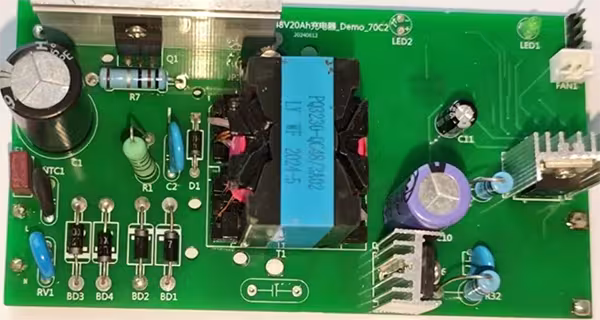 海速芯 TM56F70C2 充电 MCU 极简方案拆解！