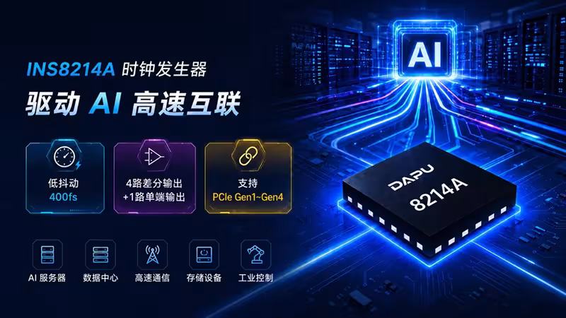 大普技术INS8214A时钟发生器