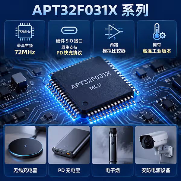 一口气看完爱普特 APT32 家族：我愿称之为国产 MCU 的"六边形战士"