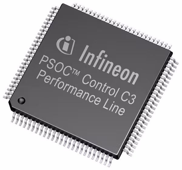英飞凌PSOC™ Control C3高性能产品线结合高性能实时控制与后量子支持，赋能下一代电源与电机控制应用。