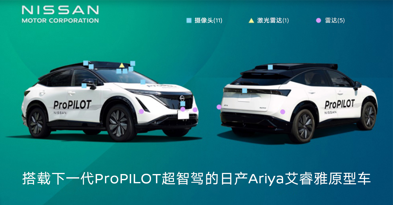 2、搭载下一代ProPILOT超智驾的日产Ariya艾睿雅原型车.jpg